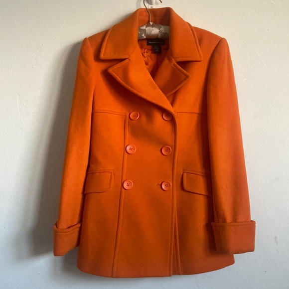 Moda International Jackets & Coats Moda International Sz Xs Orange